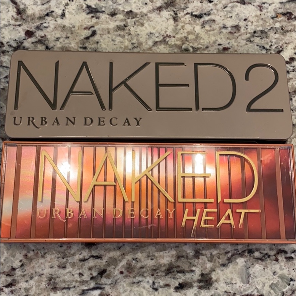 Urban Decay Naked 2 and Heat Palettes